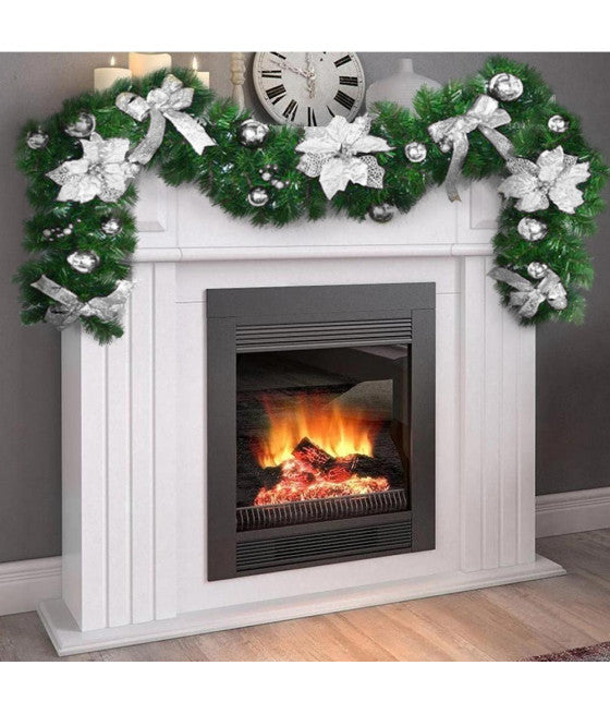 GHIRLAND NATALIZIA 250CM 140 PUNTE 100 LED LUZ