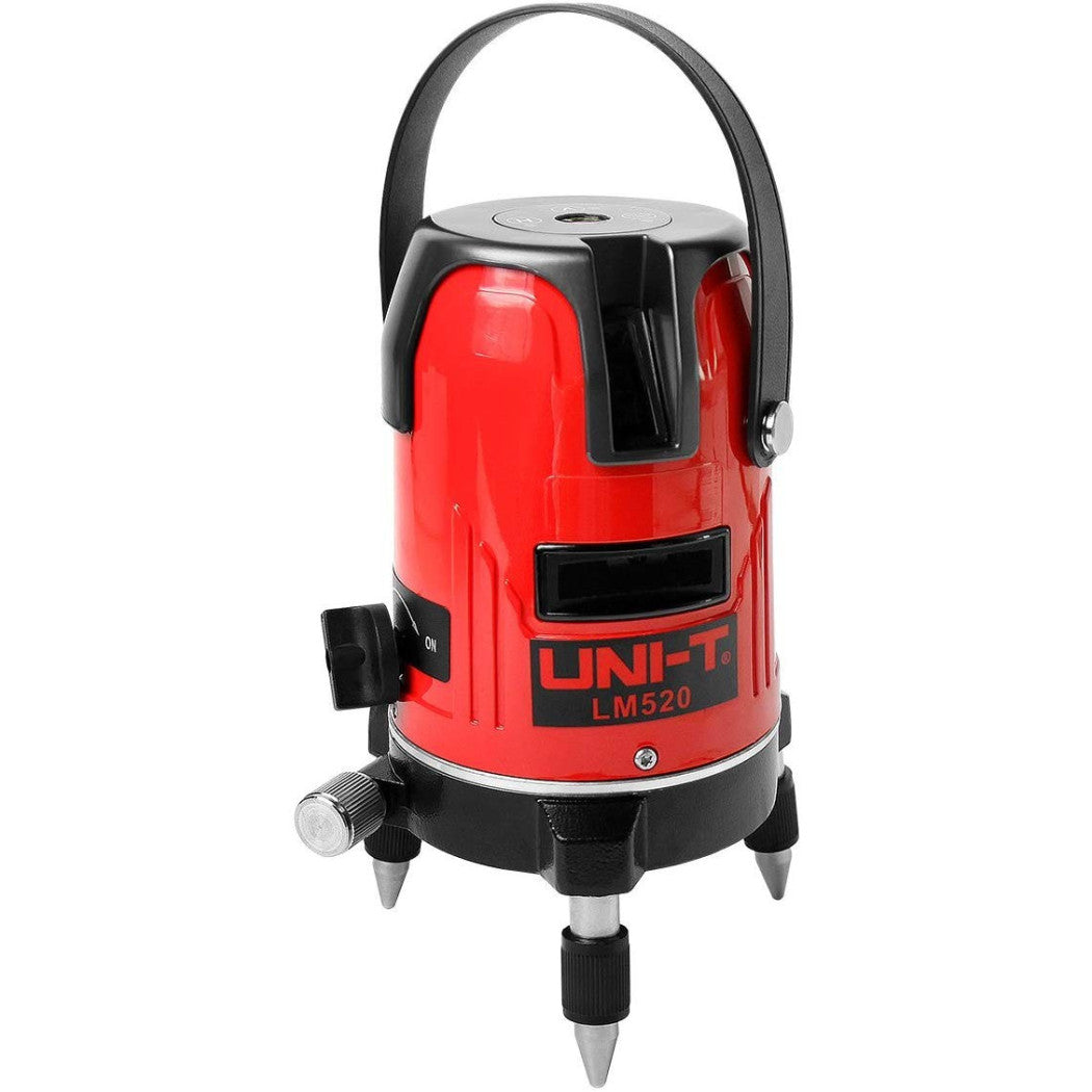 Nivel láser 360º Rastreador autonivelante Rotación de burbujas digitales 2 líneas