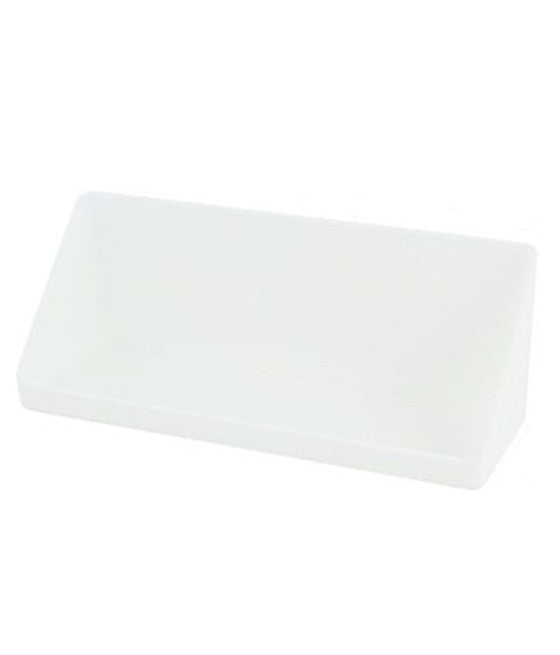 Estante de baño de esquina de 3 niveles Estantes de metal blanco 59x22x22cm