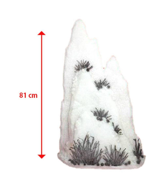 Ramas y bolas de madera de la percha de la forma de la estrella 42 cm Decoración de Navidad de oro