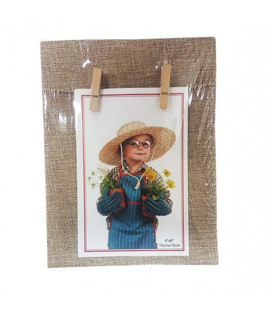 Termómetro analógico Pared de madera de madera azul dobles gancho para llaves