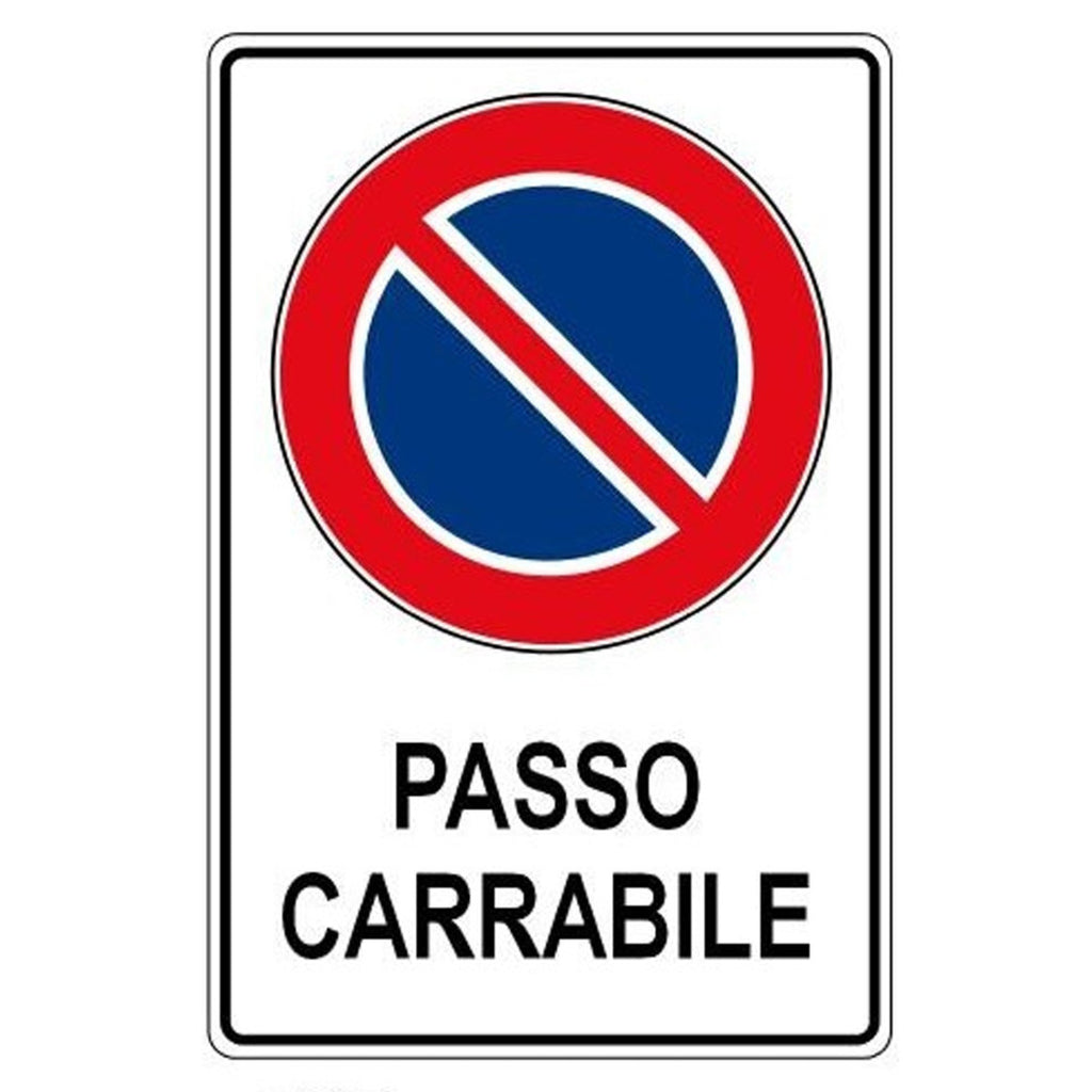 Pass Pass Signage Signal Safety Plastic Warning