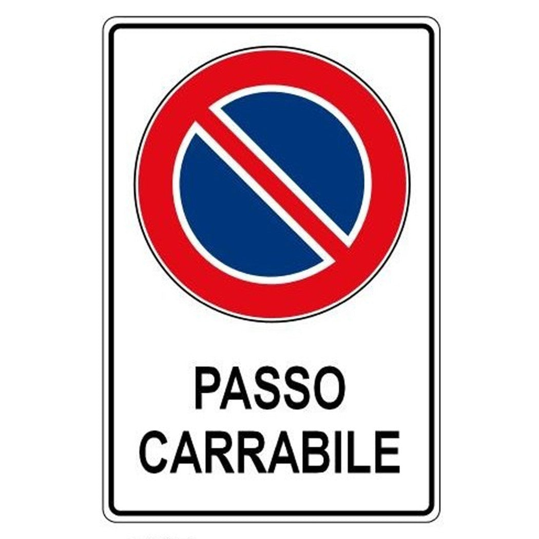 Pass Pass Signage Signal Safety Plastic Warning