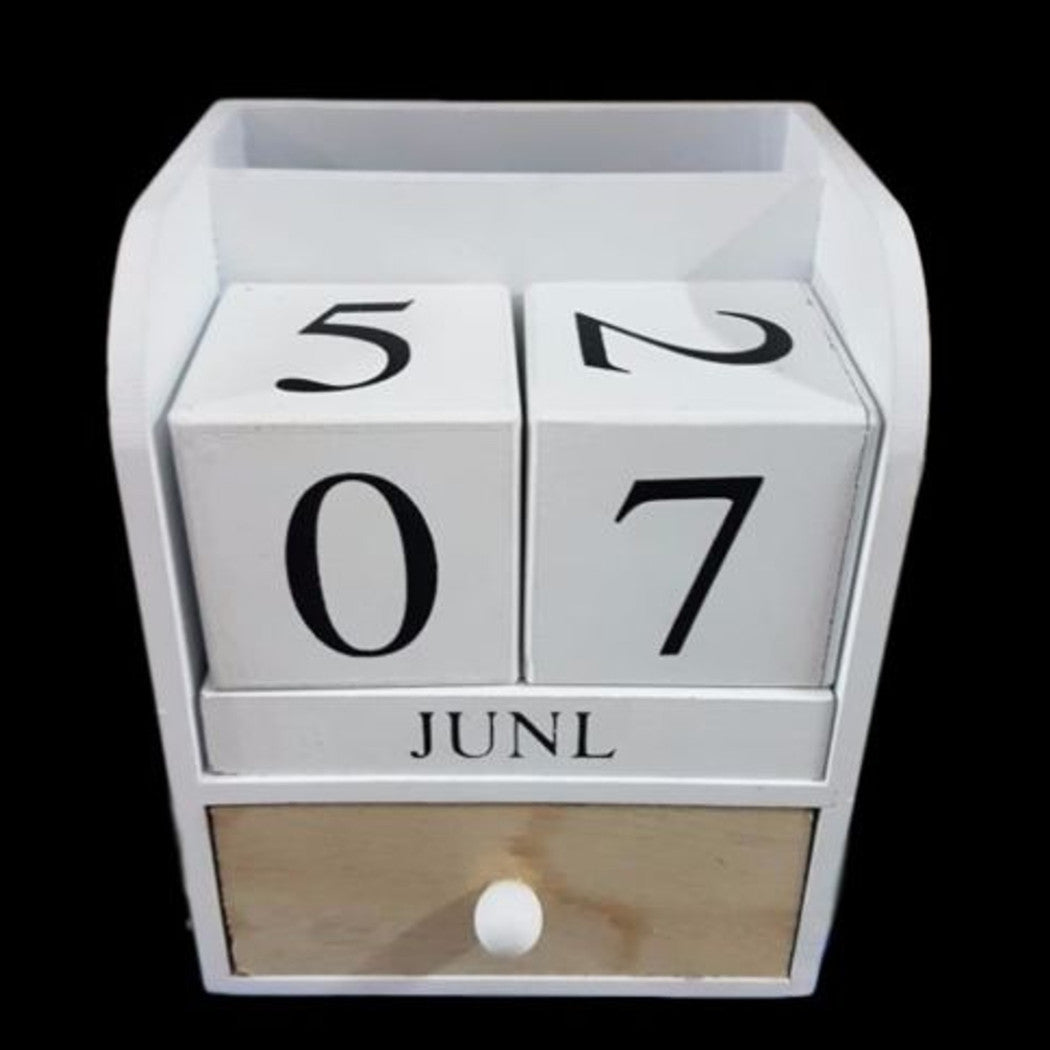 Pen holder objects with dario drawer Country chic design furniture