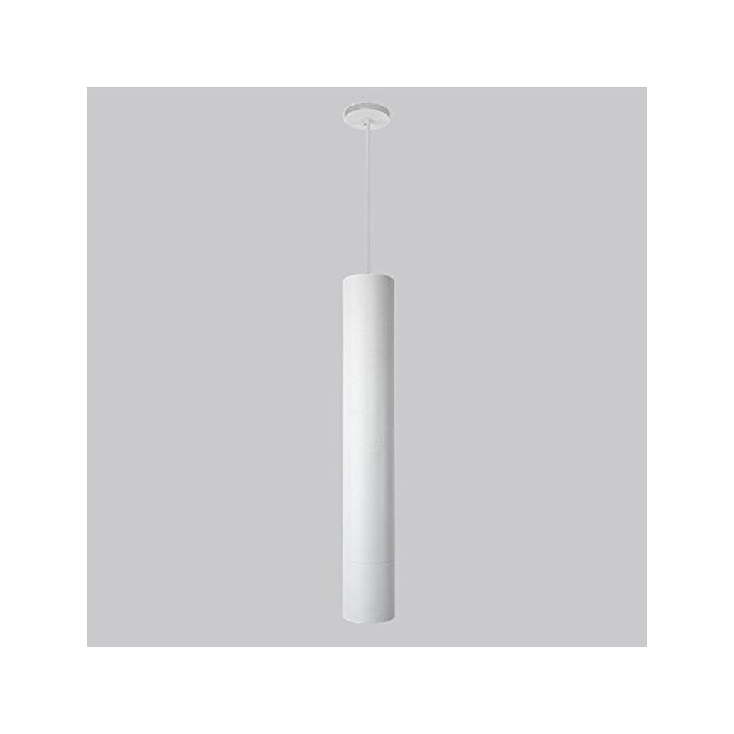PENDENT LAMPADARIA BARRA TONDA BIANCO 30X120CM SOFFITTO LUCE LED APPLIQUE