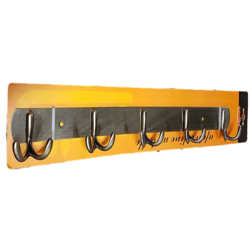 Perchas colgar ropa de pared Toallas de pared de latón antiguo 5 plazas Doble