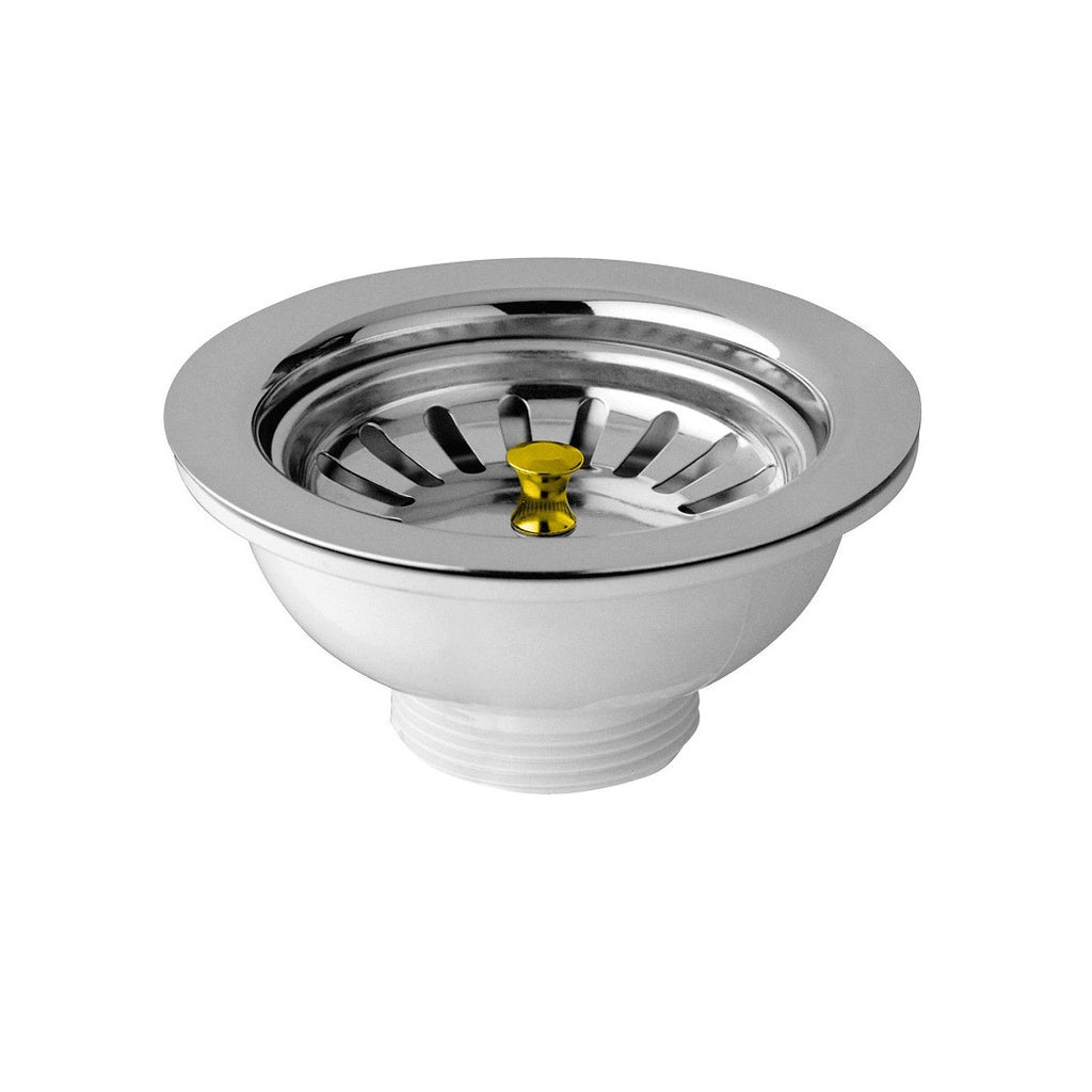 Pilar del baloncesto para el fregadero de la cocina Agujero 90 Dreen 1.1 / 2 "con la tapa de la cesta