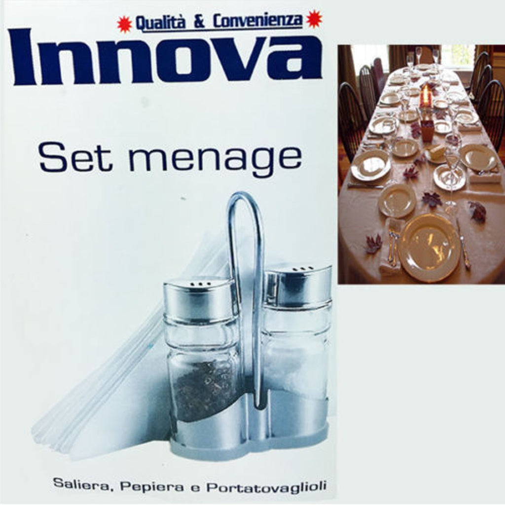 Pimienta de salina de salero Cesta de cocina Sirviendo Tabla de mesa