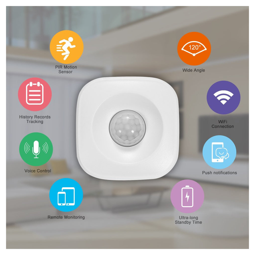 PIR WIFI SENSOR Smart Motion Infrared Wireless Motion Detector X Alarm