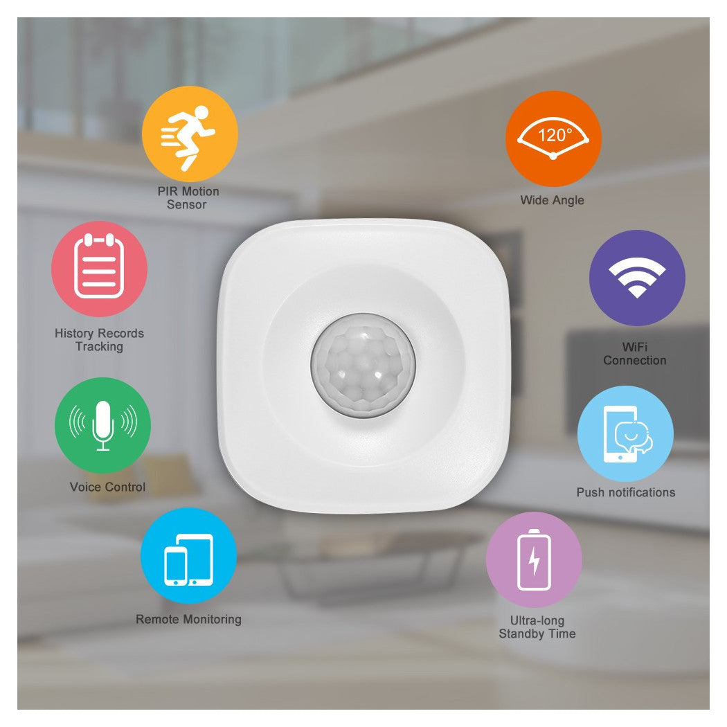 PIR WIFI SENSOR Smart Motion Infrared Wireless Motion Detector X Alarm