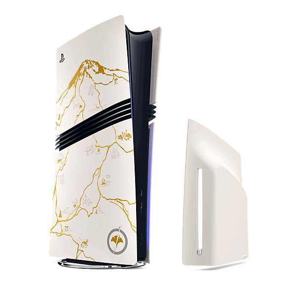 PlayStation®5 Pro Console Covers – Ghost of Yotei™ Gold Limited Edition