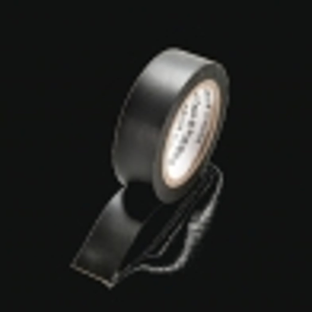 Rodillo aislante Cinta de PVC aislado negro 0.18mmx25mmx25 metros de adherencia alta