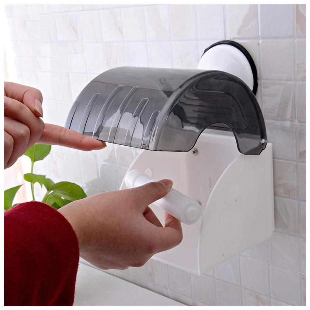 Roll Door Papel higiénico Accesorio de baño con conexión de succión