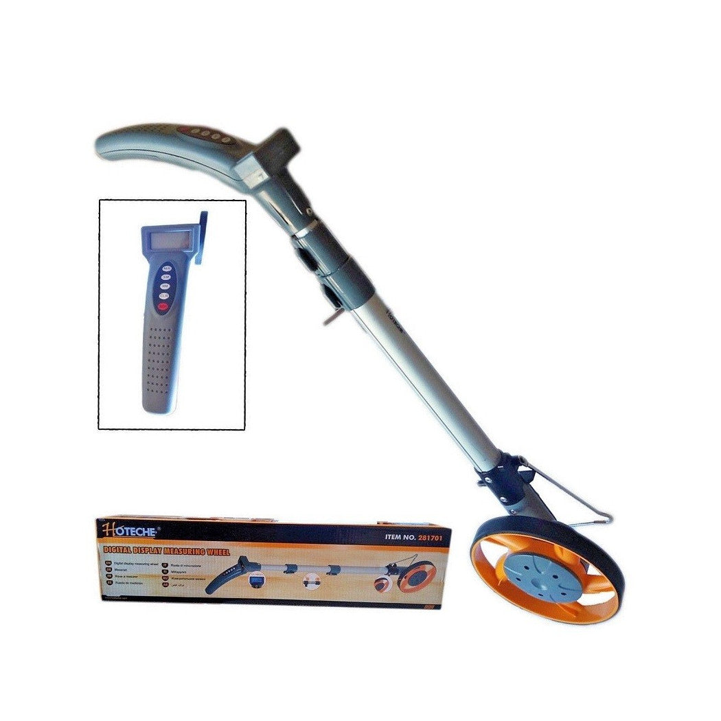 Rueda de medición de la distancia del odómetro Contador digital