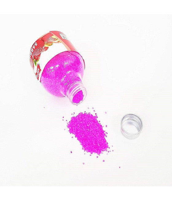 Sand de arena perfumada con arena con decorativos granular 350GR Fresa Pink Piece Composición