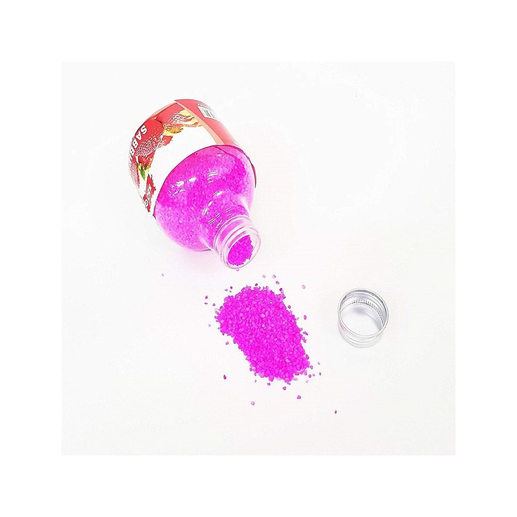 Sand de arena perfumada con arena con decorativos granular 350GR Fresa Pink Piece Composición