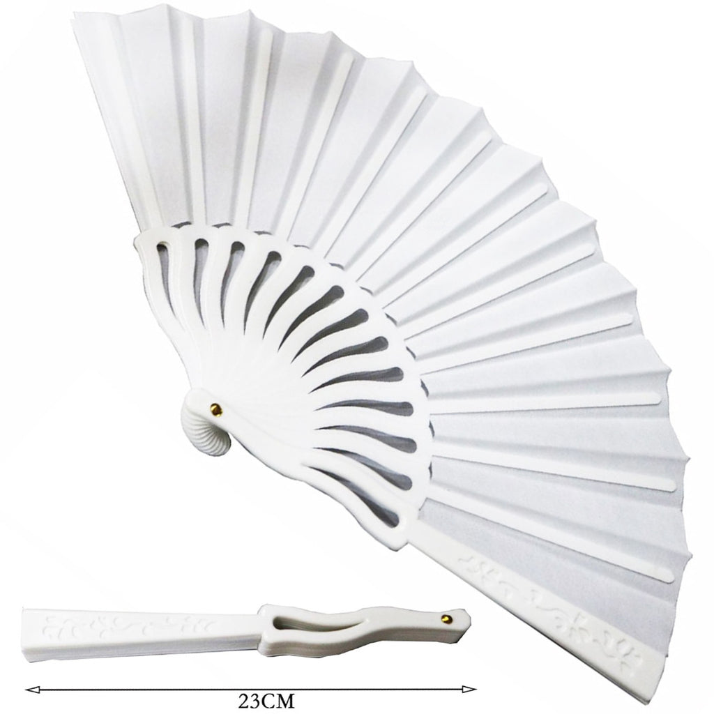 Set 12 Fans Waves Flores Iglesia Capate Gadget Recepción Casada Boda