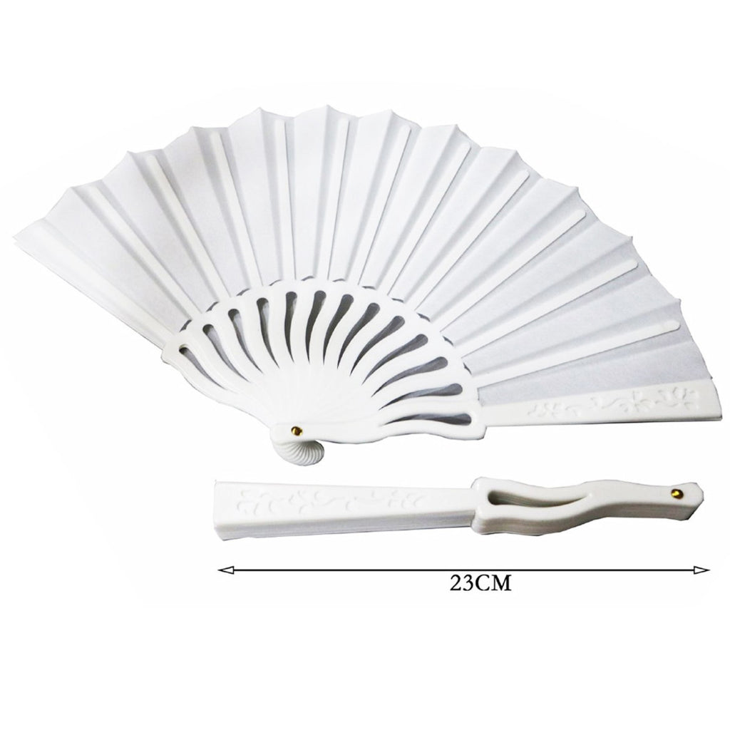Set 12 Fans Waves Flores Iglesia Capate Gadget Recepción Casada Boda