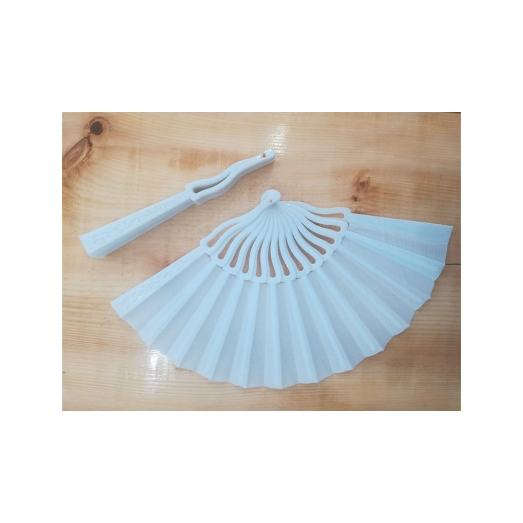 Set 12 Fans Waves Flores Iglesia Capate Gadget Recepción Casada Boda