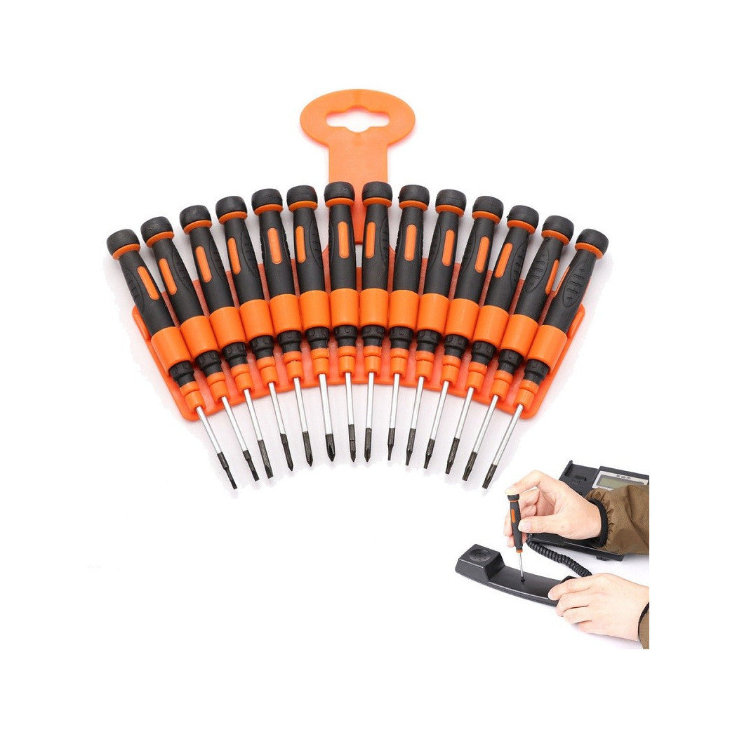 Set 14 Cardvites para la creación móvil Destornillados Saludos Salos de Torx Cross