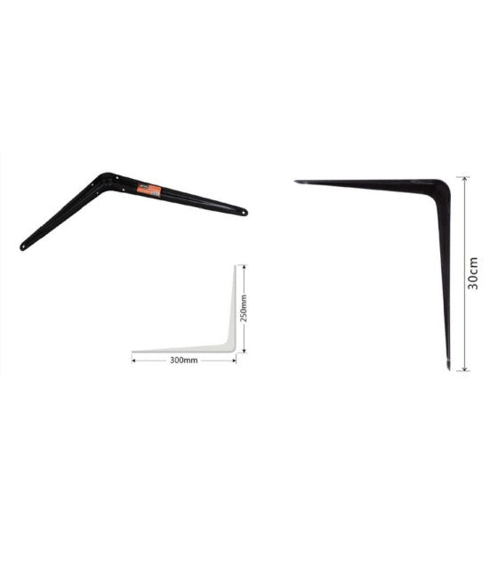 Soporte de soporte Soportes Soporte Estante de hierro forjado 19x24cm Blanco