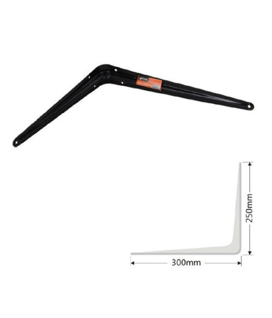 Soporte de soporte Soportes Soporte Estante de hierro forjado 19x24cm Blanco