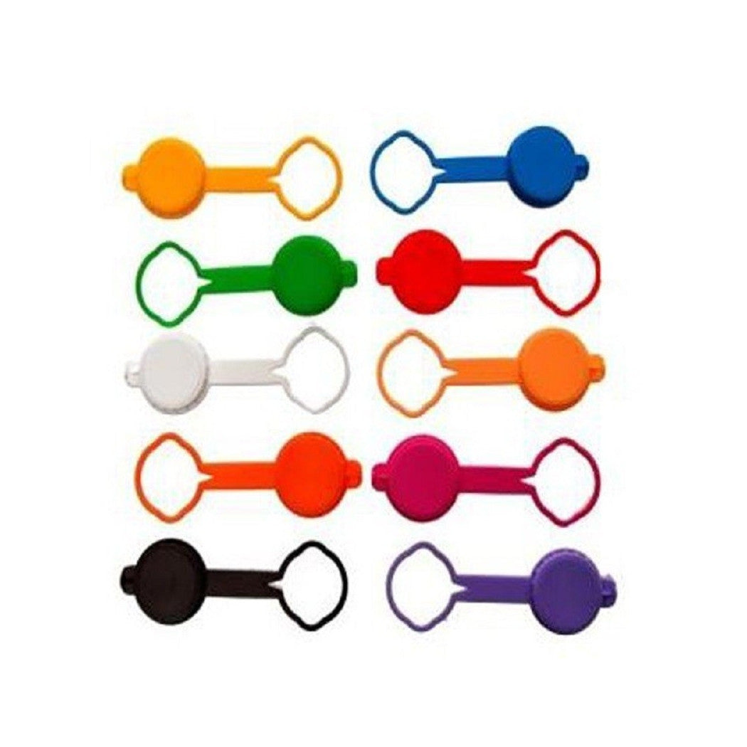 Set 40 tapas de tapas con cuello de comida Botellas de plástico de vino