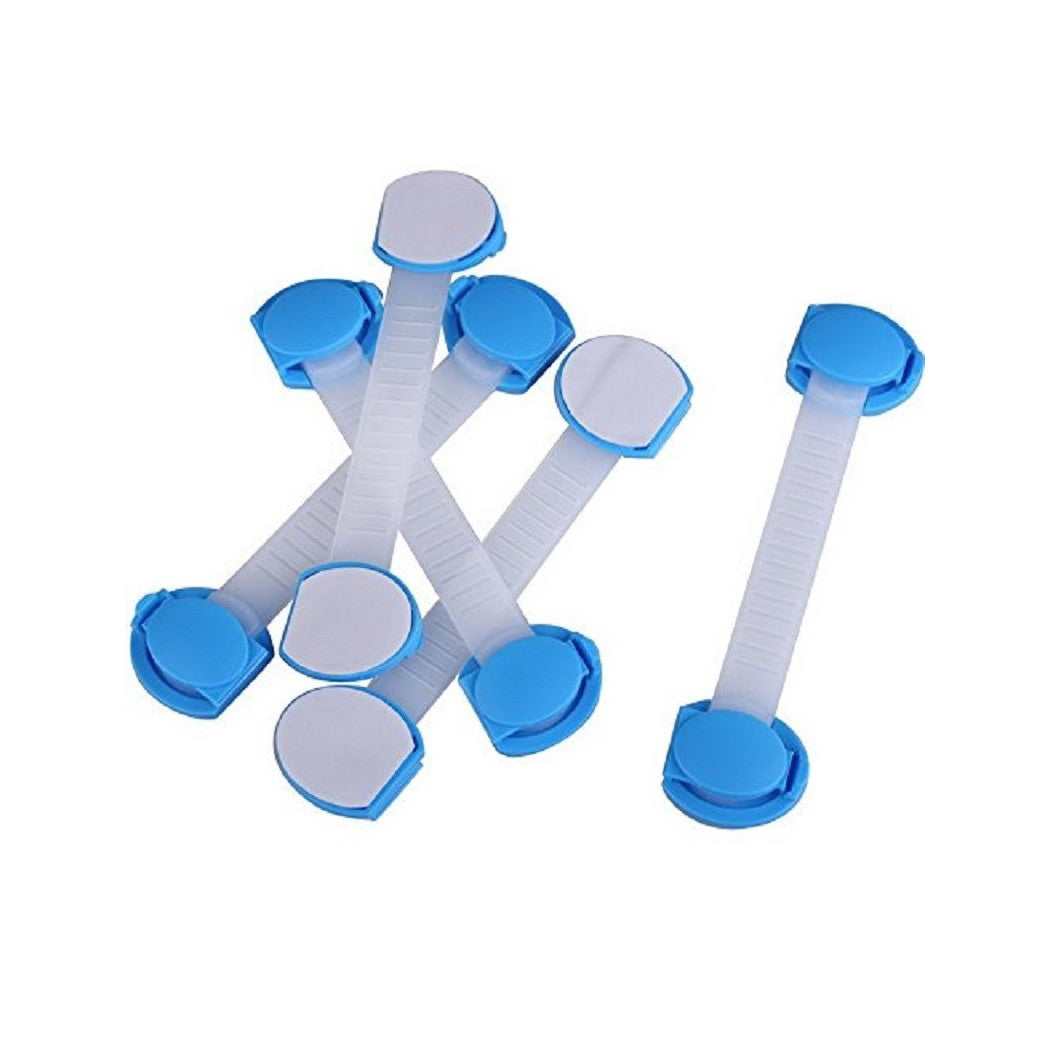 SET 5 Abrazaderas Cierres de muebles Cajones Frigorífico Seguridad Protección infantil