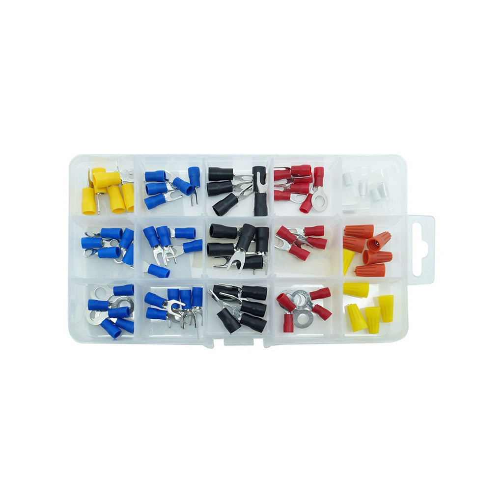 Set 75 Candorde Conectores que conectan terminales eléctricos pre-aislados 75pz