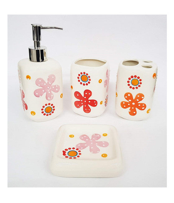 Baño 6 Accesorios de cromo Cepillos de dientes de cristal de la puerta de la puerta de la puerta