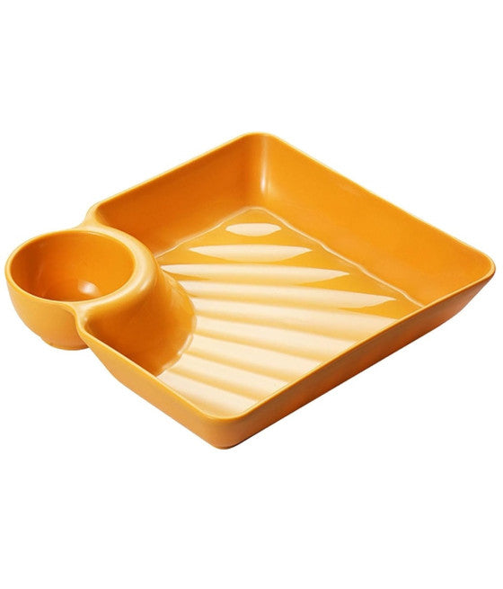 Placa de piedra de pizarra rectangular Rango de 10x30cm para alimentos fríos calientes