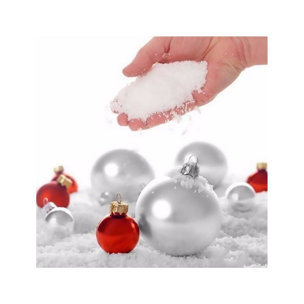 Sobre de nieve artificial de 120 gres para decoraciones navideñas decoraciones