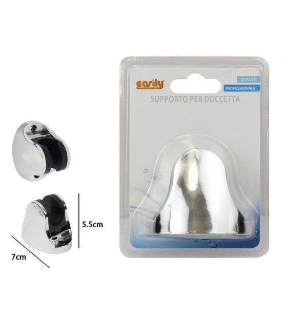 Columna de ducha de varilla cromada Cabeza de ducha fija Saturn Drek 9003