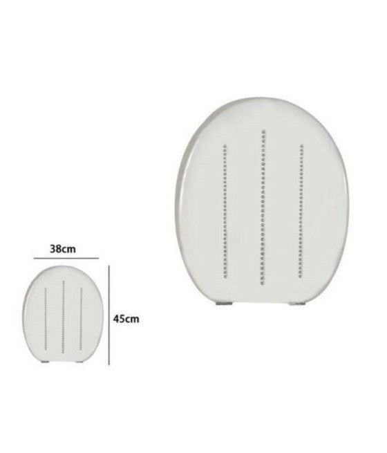 Cubierta cubierta de agua Asiento WC Universal Baño Hinges Steel Londres