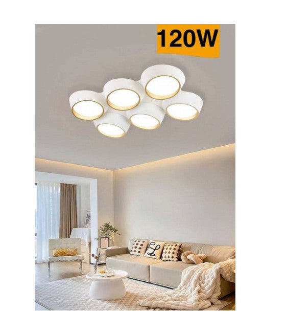 Luz de techo de foco de 12W LED Techo Luz de luz 1080lm 26 cm Diseño moderno