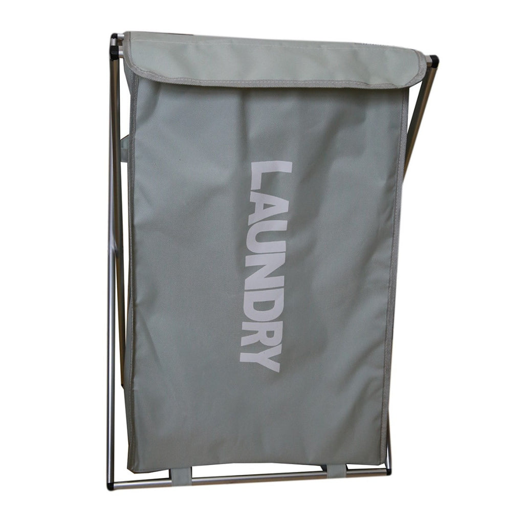 Tela Canasta Canasta Cuarto de baño Puerta plegable de lavandería 65 x 39 x 31 Cm