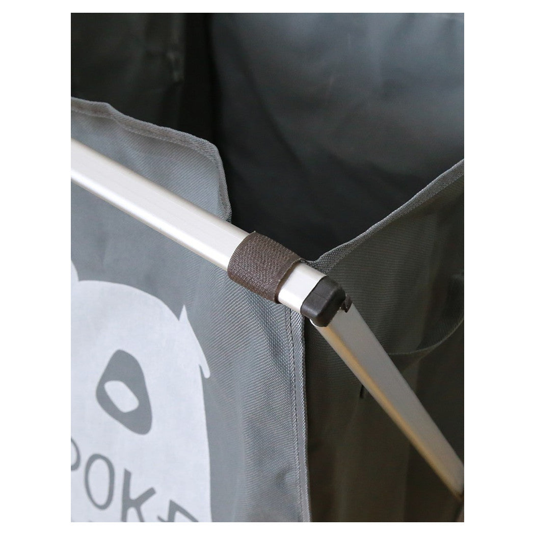 Tela Canasta Canasta Cuarto de baño Puerta plegable de lavandería 65 x 39 x 31 Cm