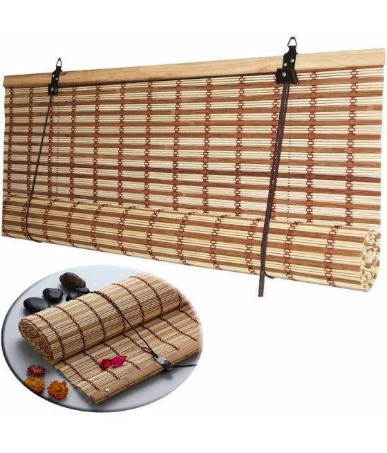 Tienda corta del obturador Arella Tienda Oscurecimiento Sol África en Midollino Listelli 120x250cm