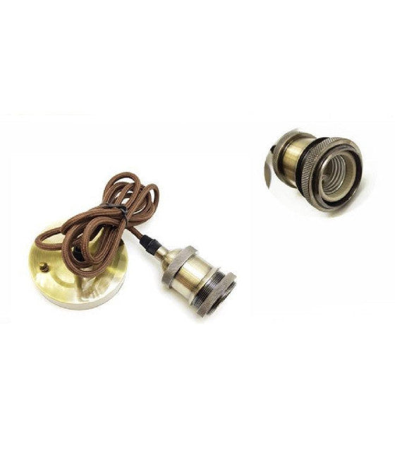 Bombilla flexible de prolongación de 20 cm de E27 A E27 Reducer Soporte de lámpara