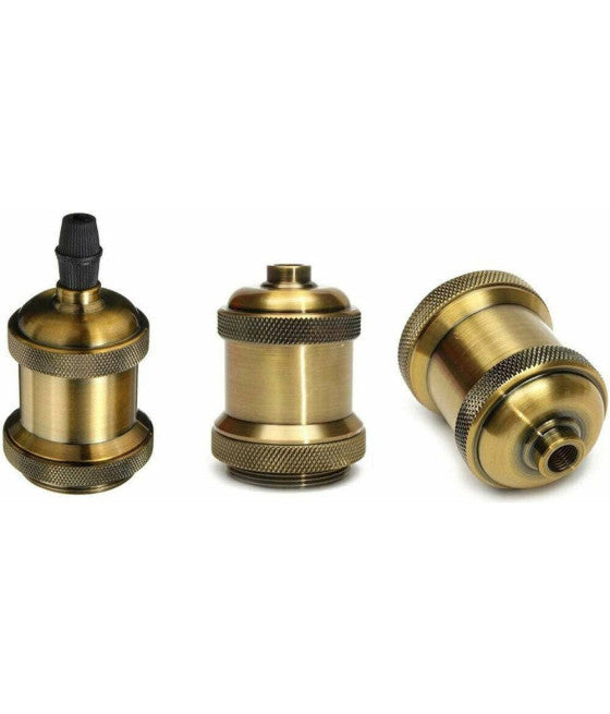 Bombilla flexible de prolongación de 20 cm de E27 A E27 Reducer Soporte de lámpara