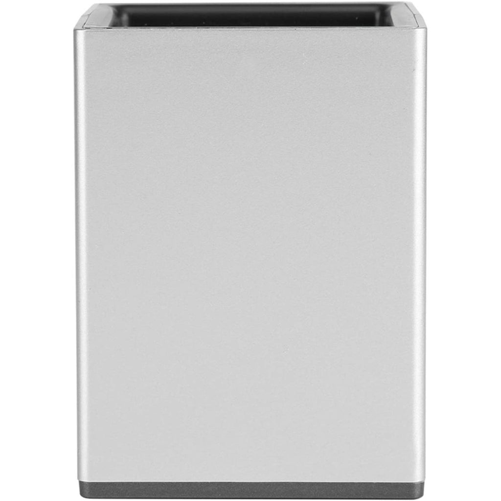 Titular de la pluma del escritorio para la casa de oficina con pantalla digital reloj iluminado