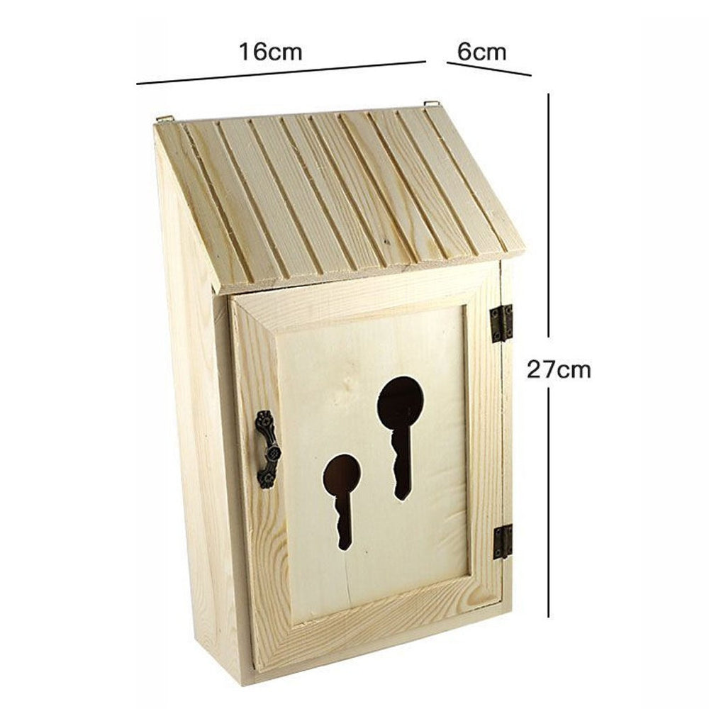 Toporte de caja de pares Llavero de madera de madera Appendichiavi Caja de llaves decoupage