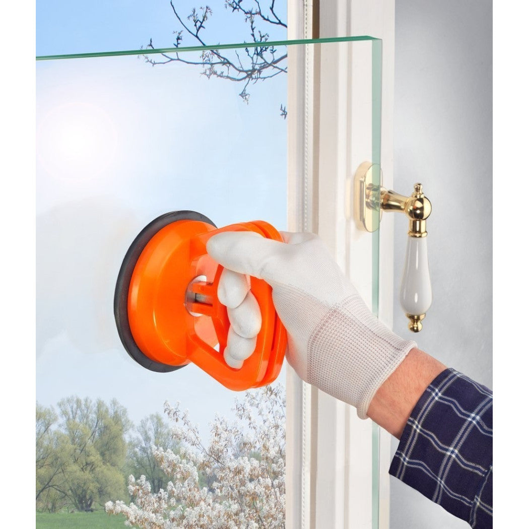 Ventosa para levantar las baldosas de la placa de vidrio con asas y bloqueo