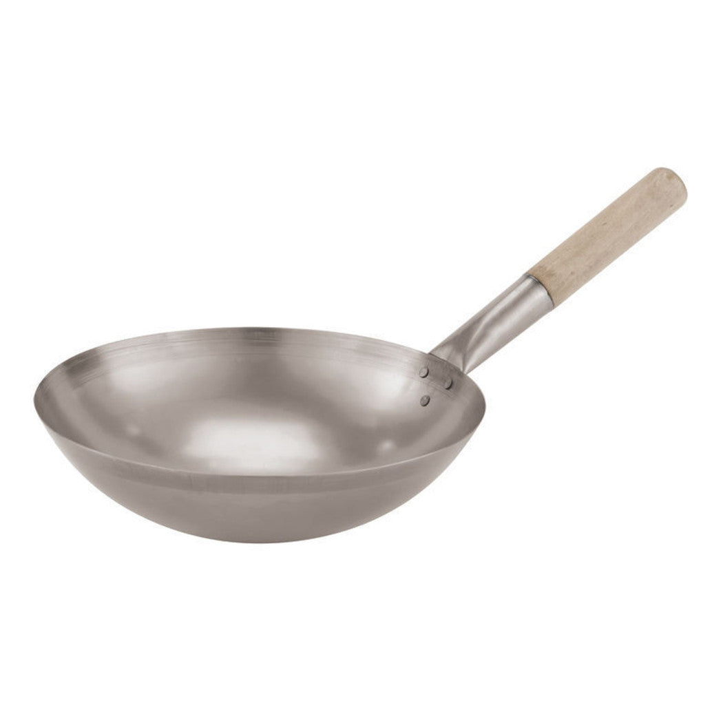 Wok Frying Pan en Japonés Chino Profesional Eastern Cocina 30 cm